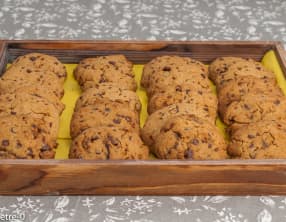 Cookies au beurre de cacahuètes et pépites de chocolat