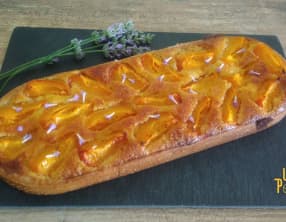 Tarte abricot lavande