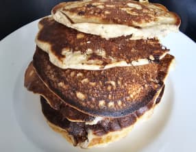 Pancakes au fromage blanc sans gluten