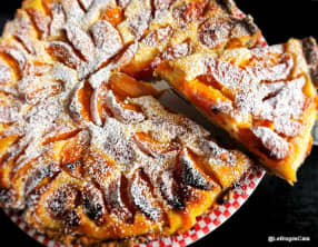 Tarte aux abricots