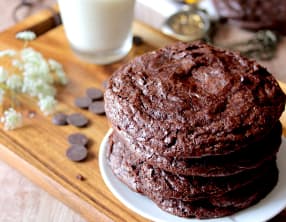 Brownie cookies sans gluten