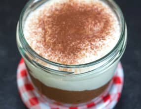 Mousse au chocolat façon tiramisu