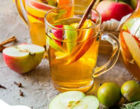 Sangria pétillante au cidre