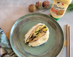 Onigiri façon burger