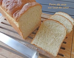 Pain de mie au lait de coco