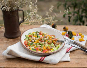 Salade d’été aux haricots blancs
