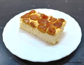 Cheesecake sans pâte aux mirabelles