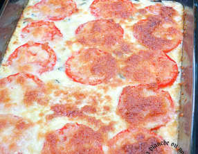 Gratin de courgettes et tomates au Companion