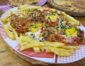 Chakchouka aux frites
