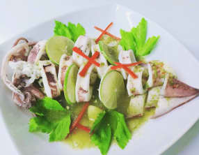 Encornets "plamuk nung manao"