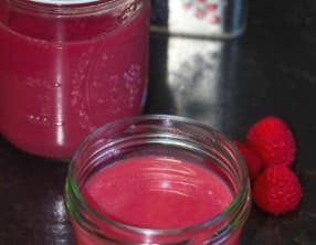 Raspberry curd
