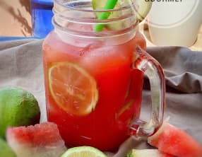 Agua Fresca à la pastèque et au citron vert