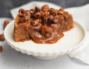 Gâteau fondant au praliné