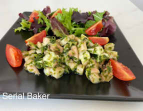 Salade de poulpe au zhug