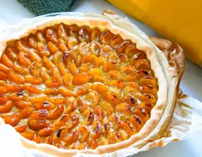 Tarte à la mirabelle traditionnelle alsacienne