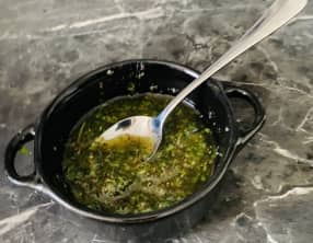 Pesto de coriandre