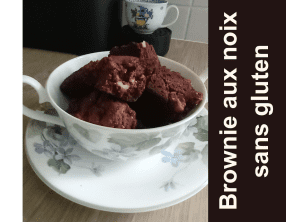 Brownie aux noix sans gluten