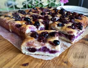 Schiacciata aux raisins