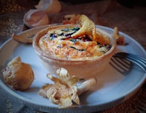 Mini quiches aux champignons