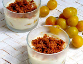 Crèmes aux mirabelles et à la tonka