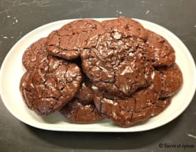 Cookies brownies aux noix, sans farine et sans gluten