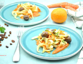 Salade fenouil et carotte