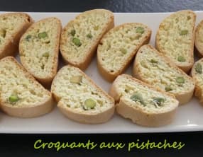 Croquants aux pistaches