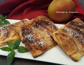 Tartelettes fines feuilletées aux pommes