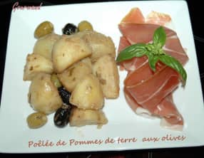 Poêlée de pommes de terre aux olives