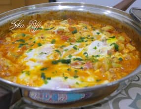 Chakchouka de l'automne aux courges longues