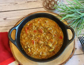 Curry de boeuf haché