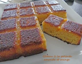 Gâteau à la polenta amande et orange
