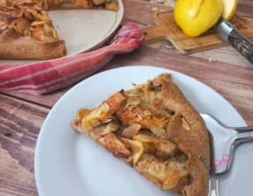 Tarte rustique aux pommes