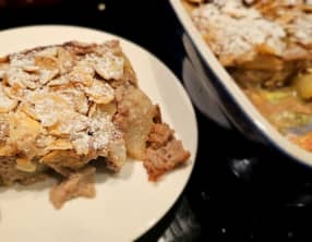 Gâteau aux poires, skyr et farine de caroube