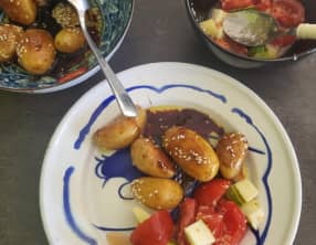 Pommes de terre rissolées à la Coréenne