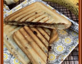 Croque chocolat banane