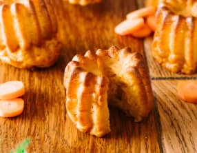 Cannelés à la carotte