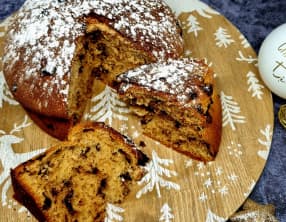 Panettone aux pépites de chocolat