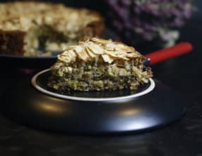 Gâteau moelleux pistache amande