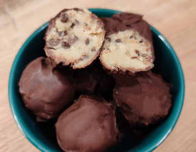 Truffes cookies dought