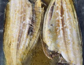 Soles sauce à l'orange et au curry