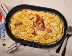 Gratin de chou-fleur à la franc comtoise