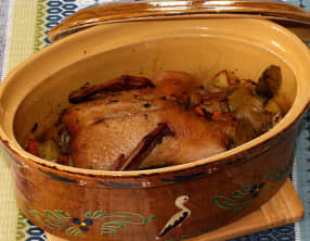 Canette en Baeckoeffe