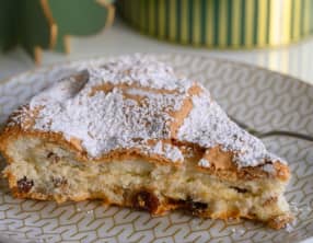 Gâteau croustillant aux noix et raisins, de Christophe Felder