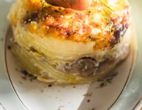 Gratin dauphinois aux marrons Philippe Etchebest