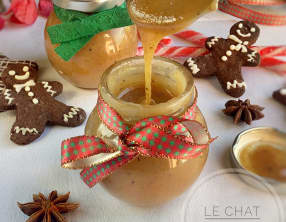 Confiture de lait aux épices de Noël