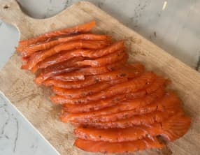 Saumon gravlax
