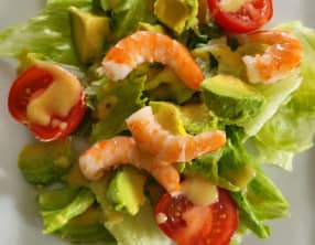 Petite salade pour une entrée légère