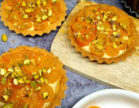 Tartelettes kumquats et pistache