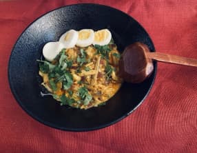 Soupe birmane Mohinga